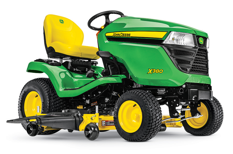 John Deere X380 Ride On Lawn Tractor 48 A Hunt Forest Group