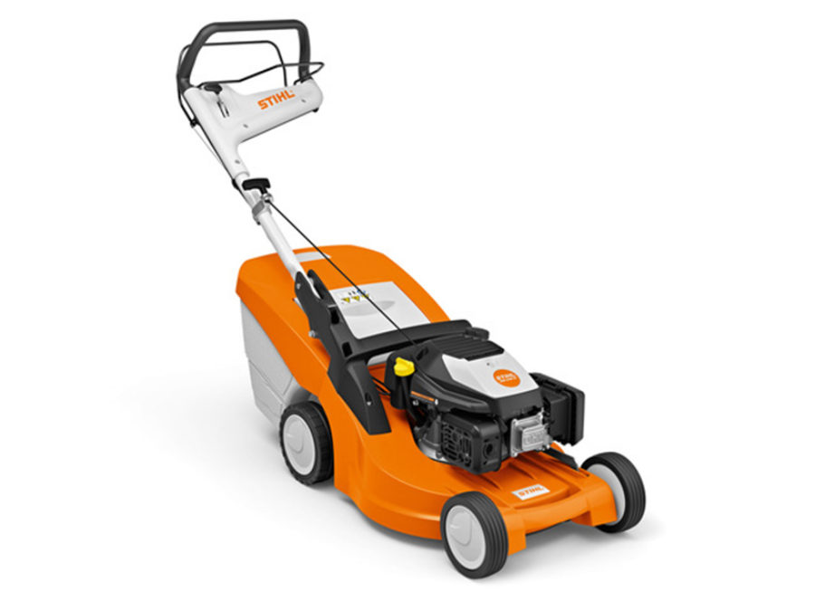 Stihl petrol lawn online mower